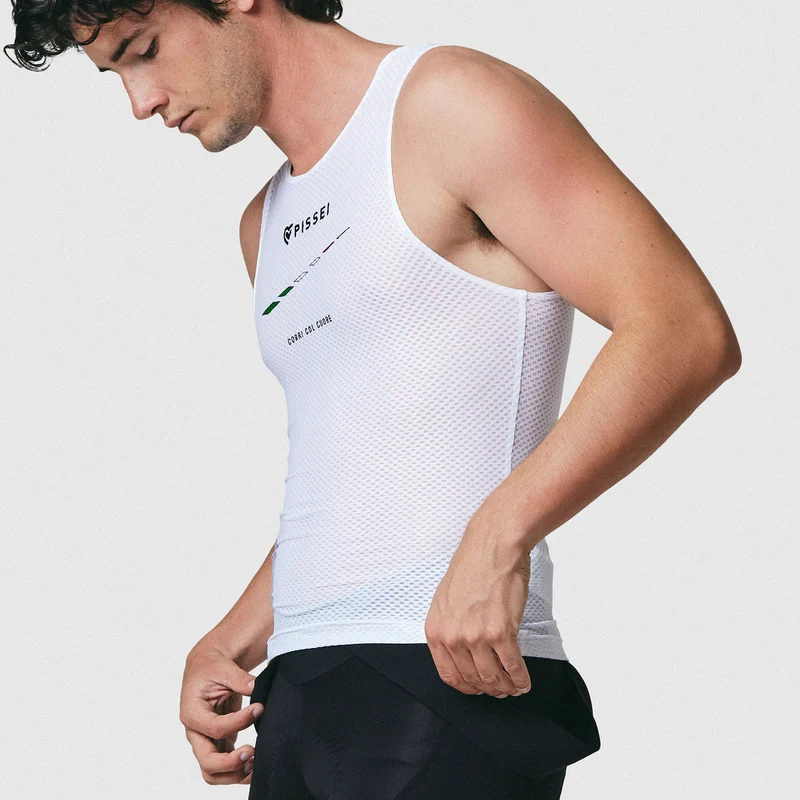 Maglia intima senza maniche Pissei Attaque - Bianco Italia