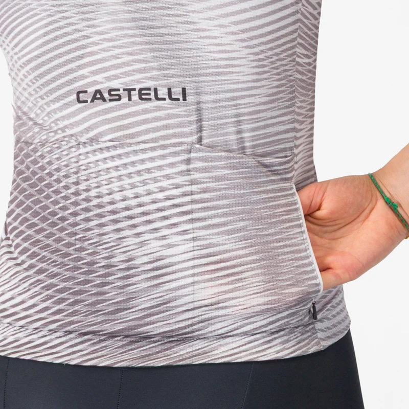 Maglia donna Castelli Cosmic Vortex - Grigio