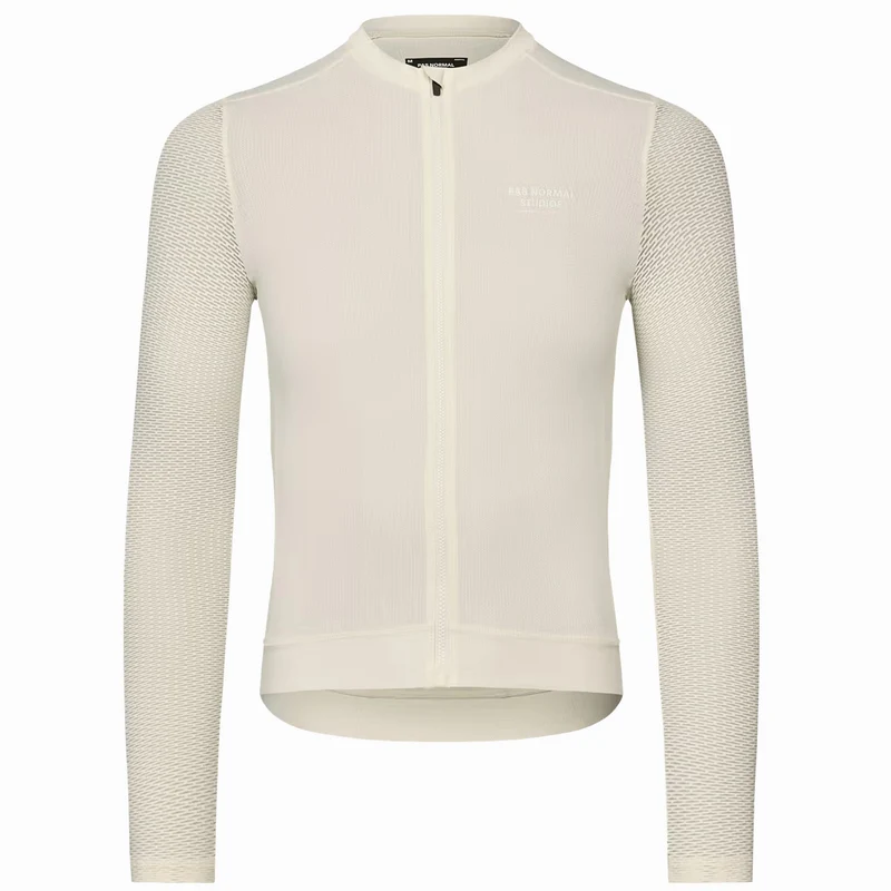 Maglia maniche lunghe Pas Normal Studios Essential Light - Bianco