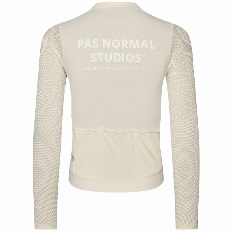 Maglia maniche lunghe Pas Normal Studios Essential Light - Bianco
