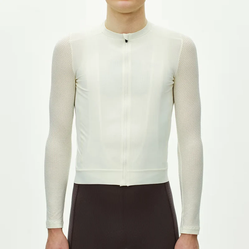 Maglia maniche lunghe Pas Normal Studios Essential Light - Bianco