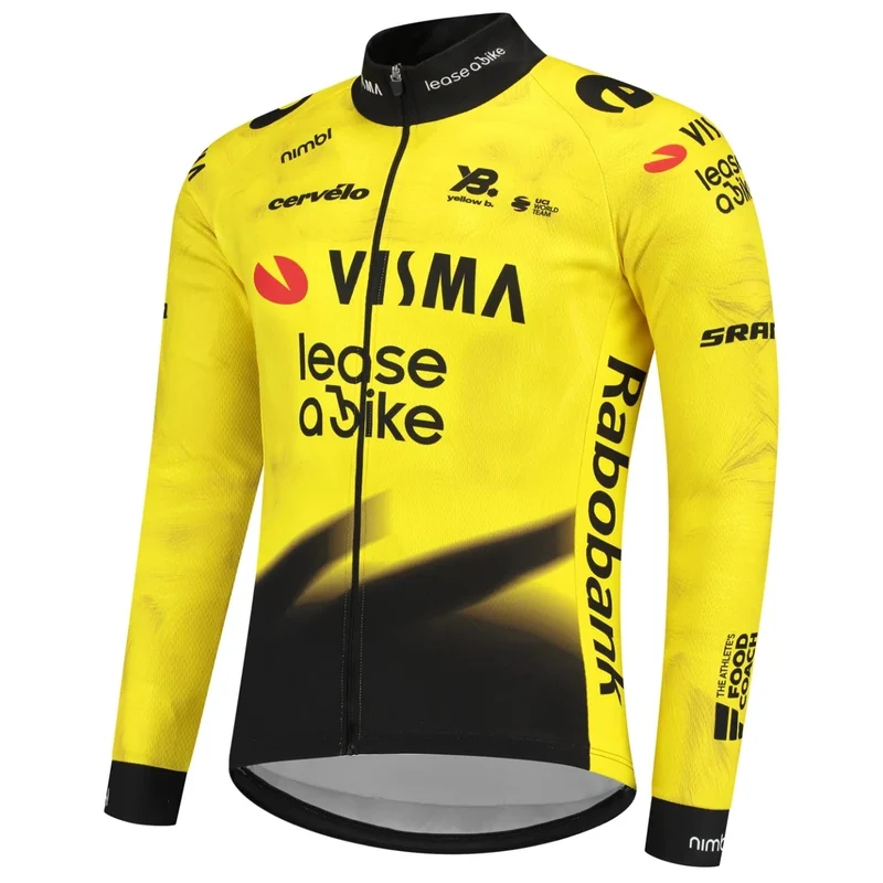 Maglia maniche lunghe Team Visma Lease a bike 2026
