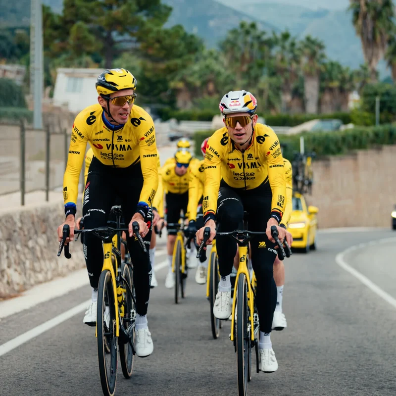 Maglia maniche lunghe Team Visma Lease a bike 2026
