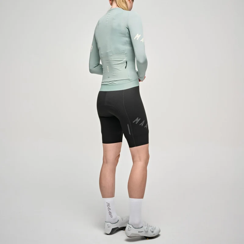 Maglia donna maniche lunghe Maap Aeon - Verde
