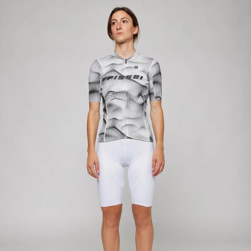 Maglia donna Pissei Sanremo - Bianco nero