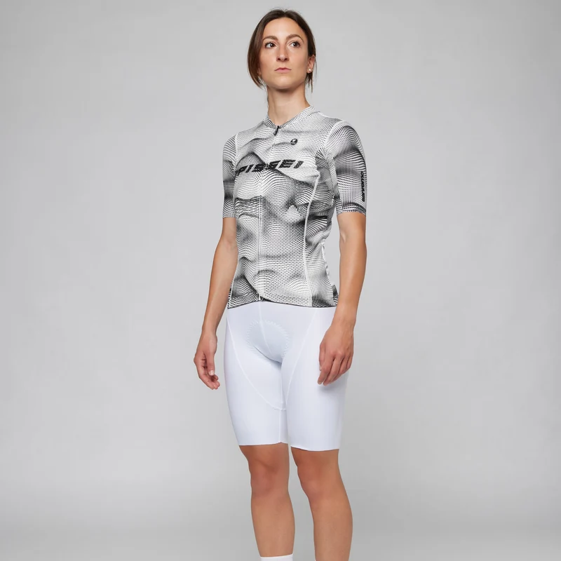 Maglia donna Pissei Sanremo - Bianco nero