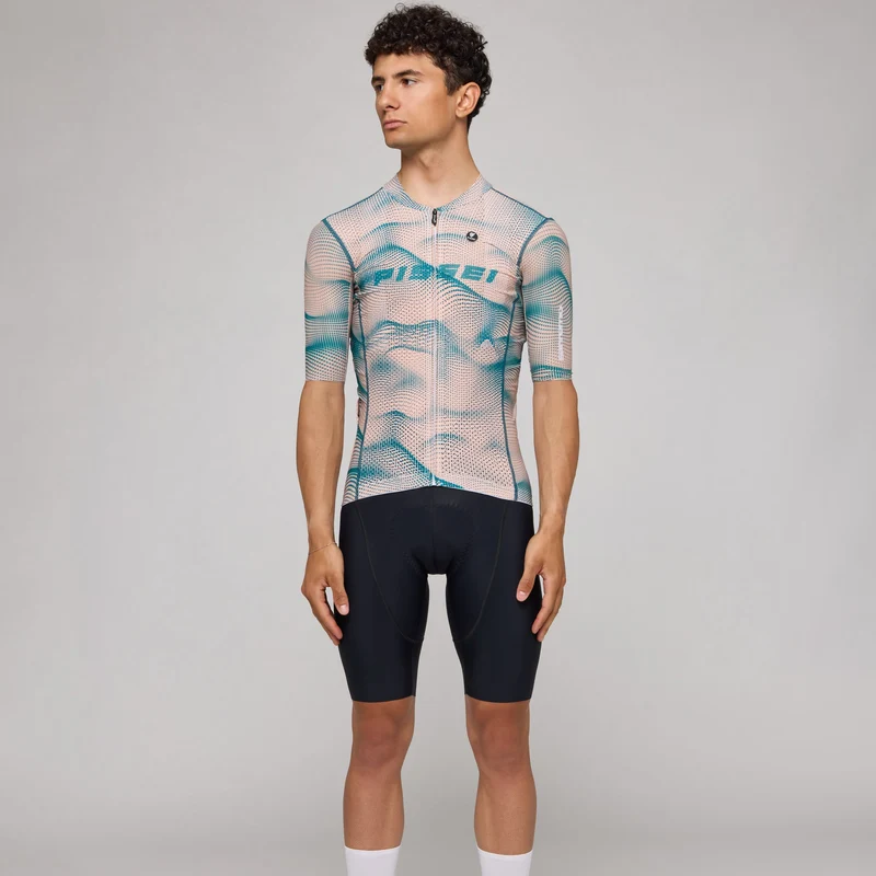 Maglia Pissei Sanremo - Rosa verde