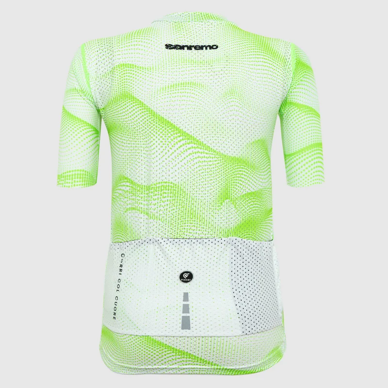 Maglia donna Pissei Sanremo - Bianco verde