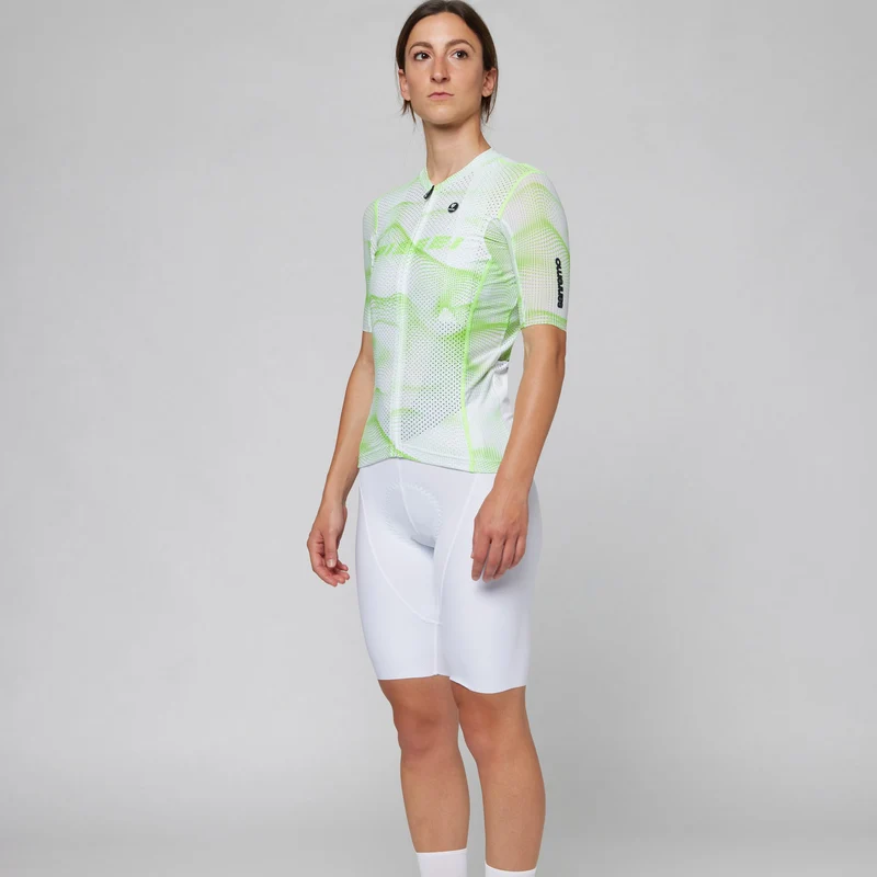 Maglia donna Pissei Sanremo - Bianco verde