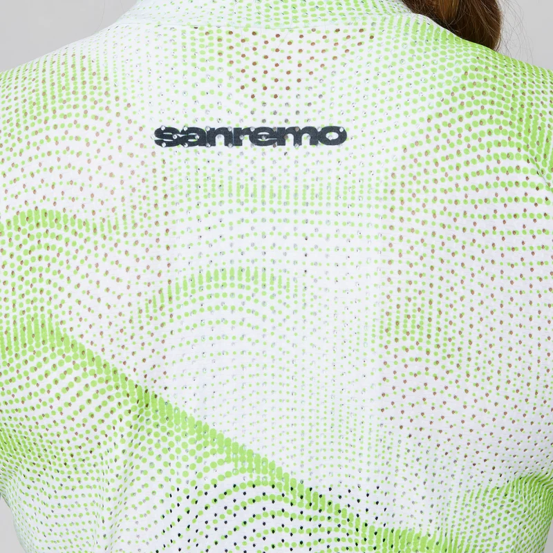 Maglia donna Pissei Sanremo - Bianco verde