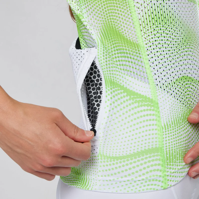 Maglia donna Pissei Sanremo - Bianco verde