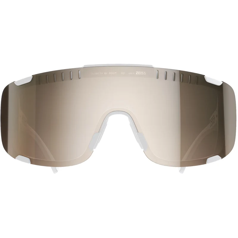 Occhiali Poc Devour Mid + - Hydrogen White Clarity Trail Silver