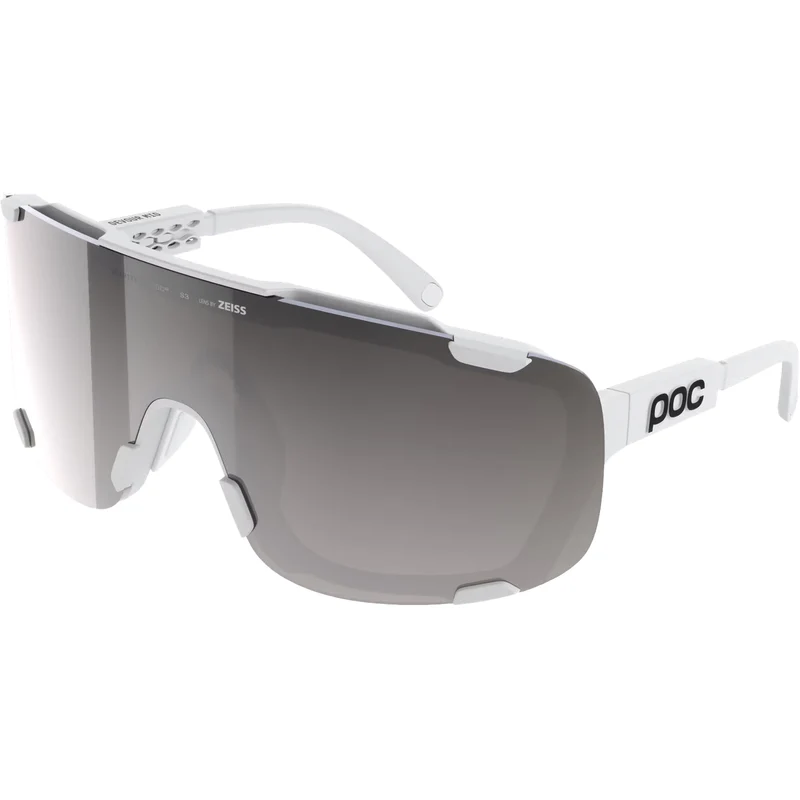 Occhiali Poc Devour Mid + - Hydrogen White Clarity Silver