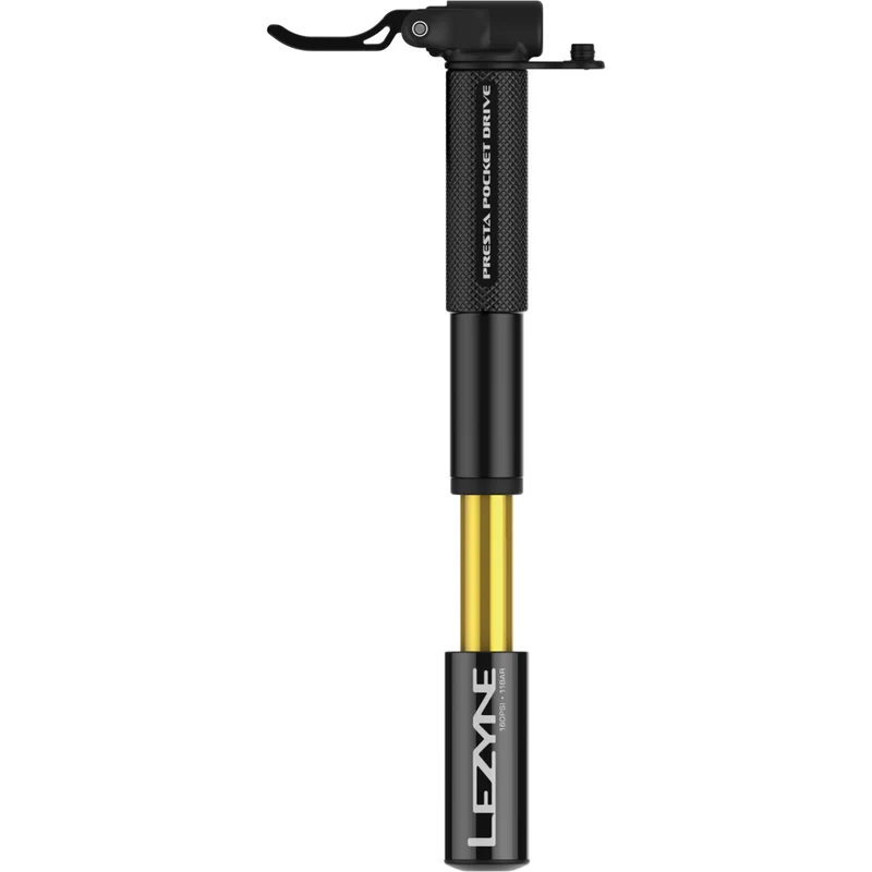 Mini-pompa Lezyne Presta Pocket Drive - Nero
