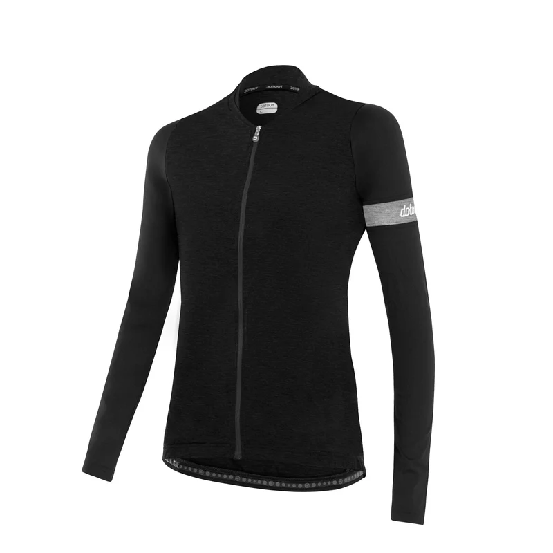 Maglia Dotout Donna Manica Lunga Block - Nero