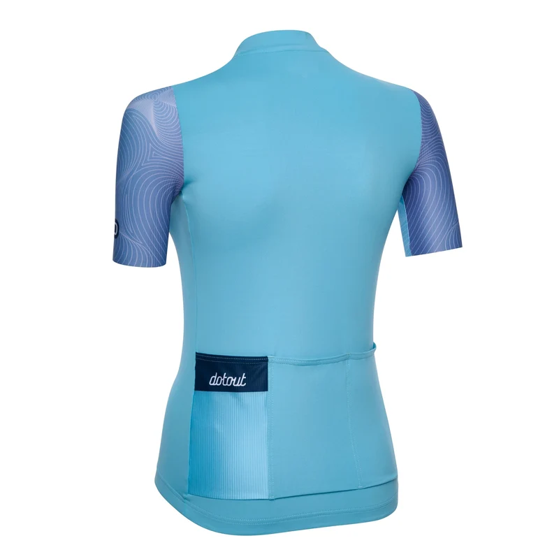 Maglia Dotout Donna Wave - Azzurro