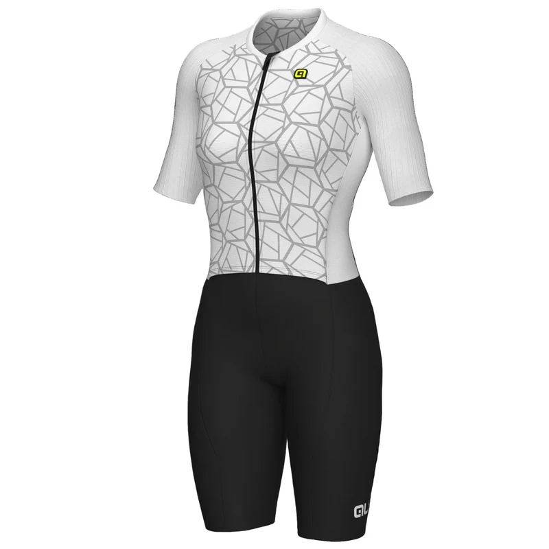 Body donna Ale Tri Focus - Bianco