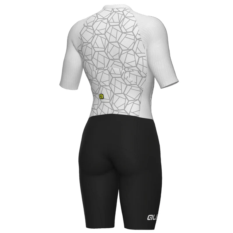 Body donna Ale Tri Focus - Bianco