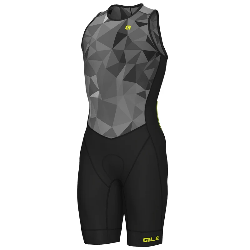 Body senza maniche Ale Tri Triple - Grigio