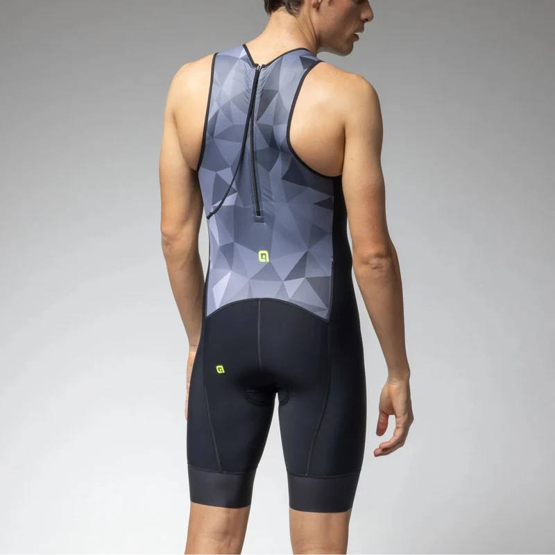 Body senza maniche Ale Tri Triple - Grigio