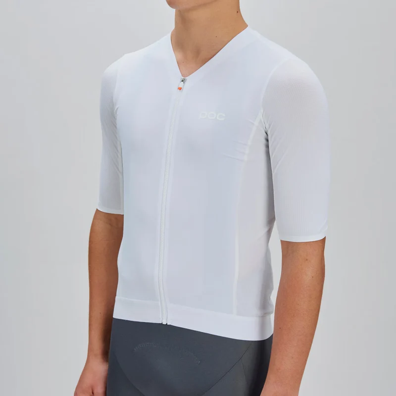 Maglia Poc Raceday - Bianco