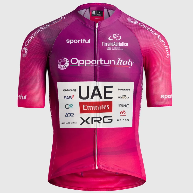 Maglia Ciclamino Sportful Tirreno Adriatico 2026 Supernova - Uae Team Emirates XRG