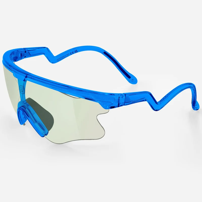 Occhiali Alba Optics Delta Lei - Blue Glossy Vzum F-Lens Beetle