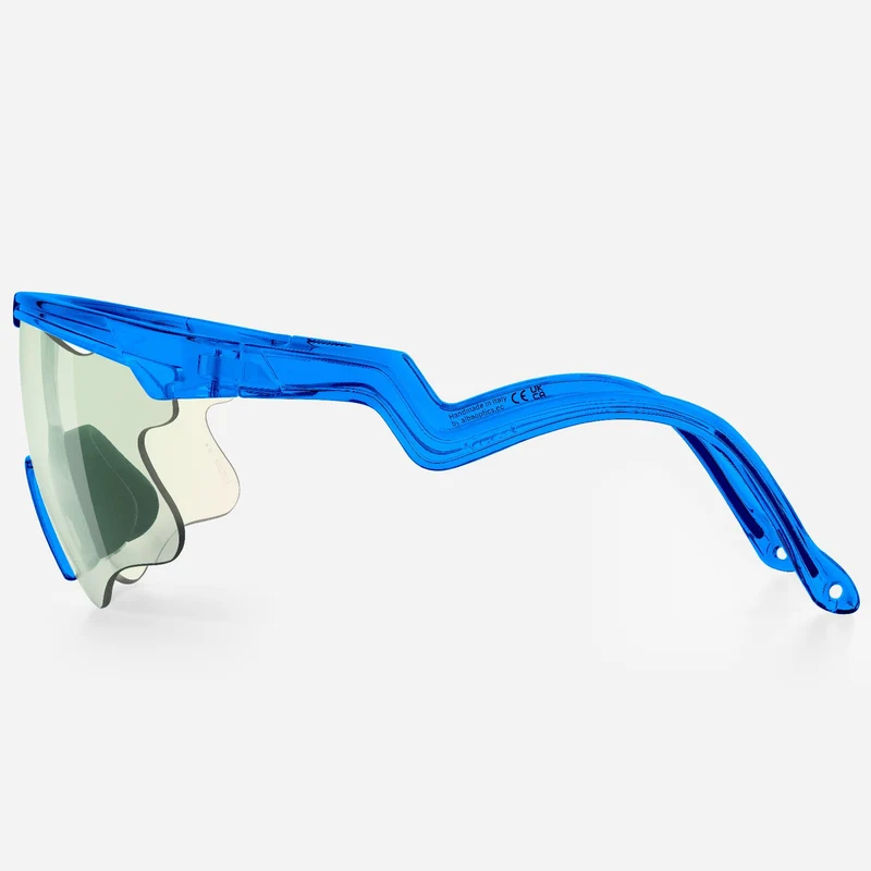 Occhiali Alba Optics Delta Lei - Blue Glossy Vzum F-Lens Beetle