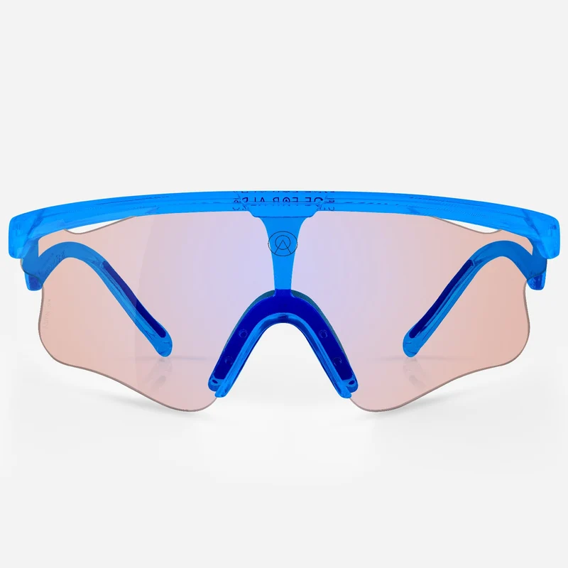 Occhiali Alba Optics Delta Lei - Blue Glossy Vzum F-Lens Flamingo