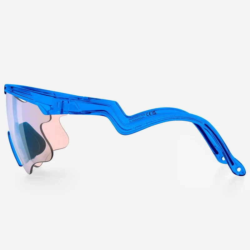 Occhiali Alba Optics Delta Lei - Blue Glossy Vzum F-Lens Flamingo