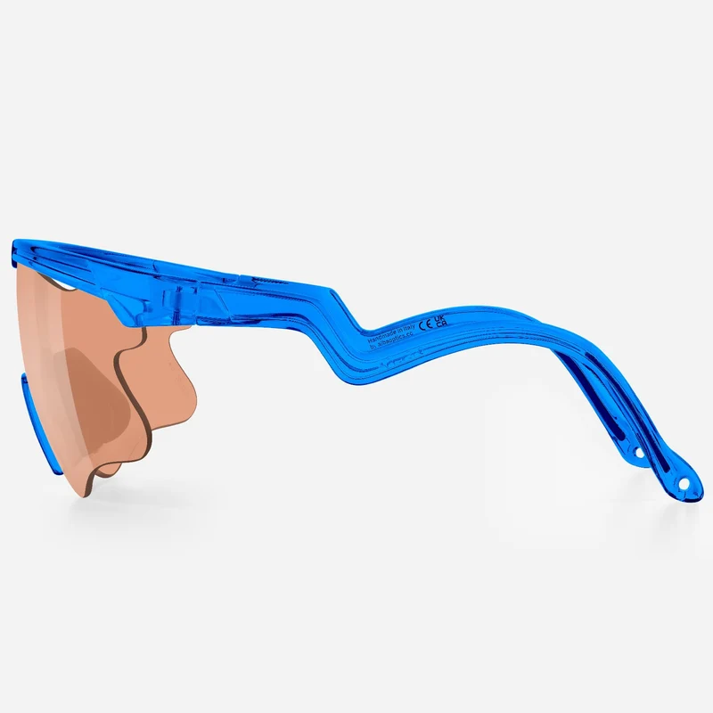 Occhiali Alba Optics Delta Lei - Blue Glossy Vzum Salmon