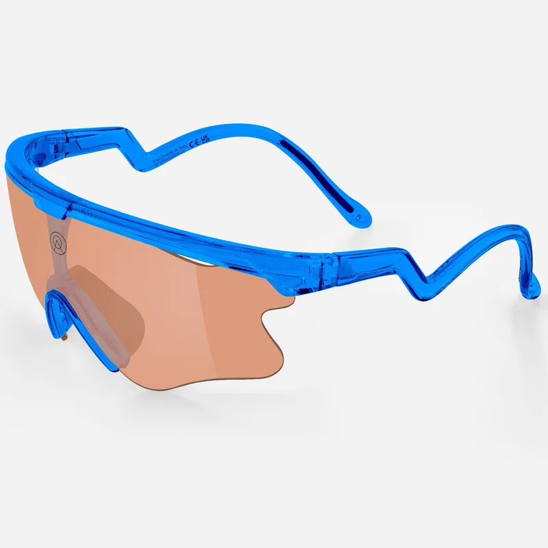 Occhiali Alba Optics Delta Lei - Blue Glossy Vzum Salmon