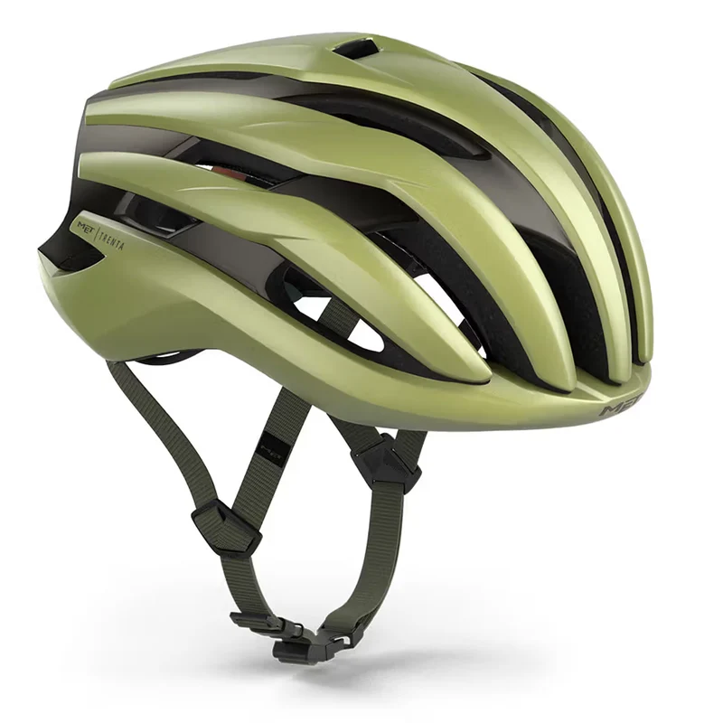 Casco Met Trenta Mips Wander Gravel - Verde opaco