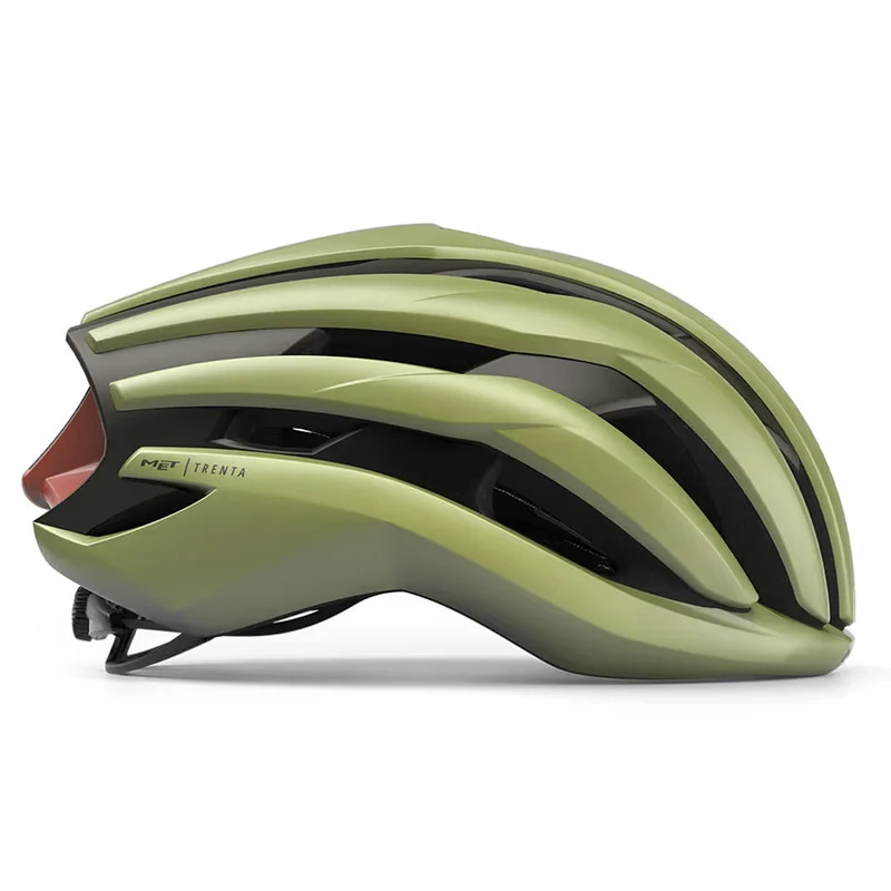 Casco Met Trenta Mips Wander Gravel - Verde opaco