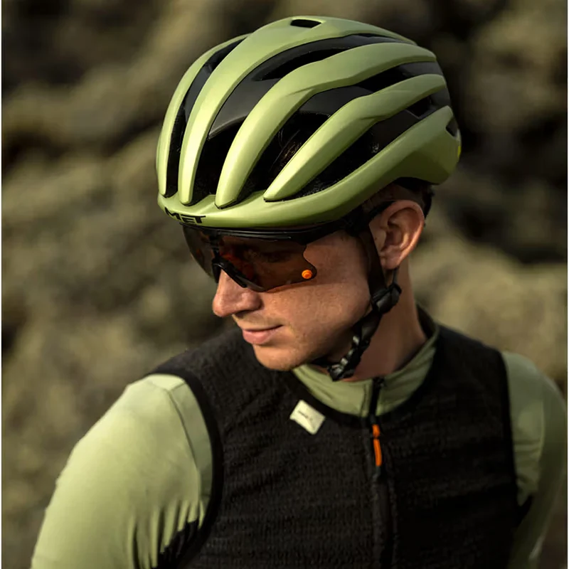 Casco Met Trenta Mips Wander Gravel - Verde opaco