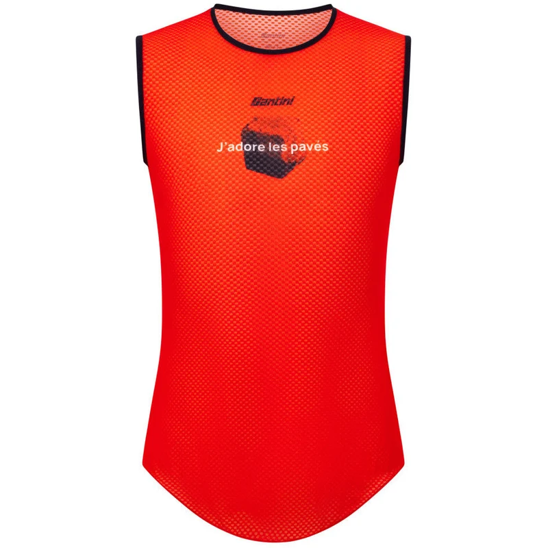 Maglia intima senza maniche Santini Paris Roubaix Hauts-de-France 2026