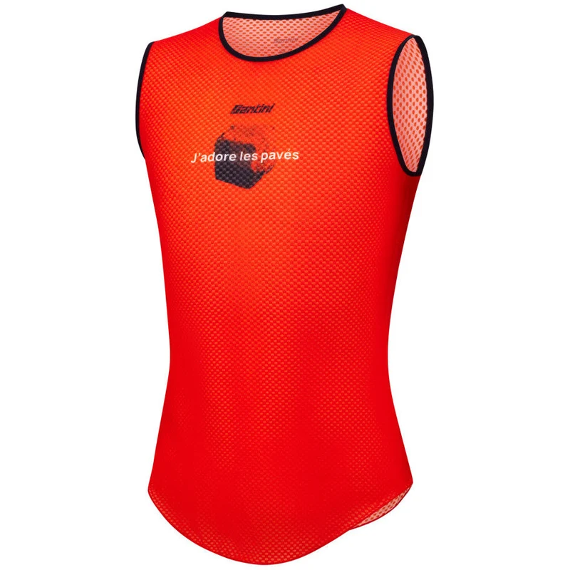 Maglia intima senza maniche Santini Paris Roubaix Hauts-de-France 2026