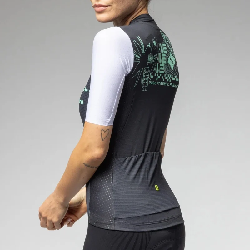 Maglia donna Ale PR-E Megabyte 2.0 - Nero