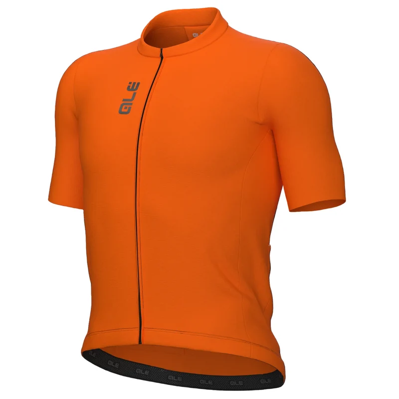 Maglia Ale Pragma Color Block - Arancio fluo