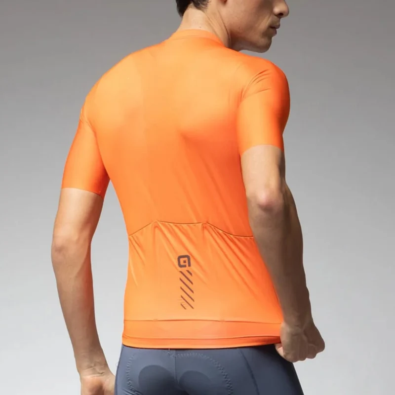 Maglia Ale Pragma Color Block - Arancio fluo