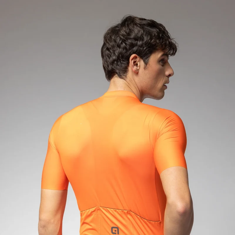 Maglia Ale Pragma Color Block - Arancio fluo