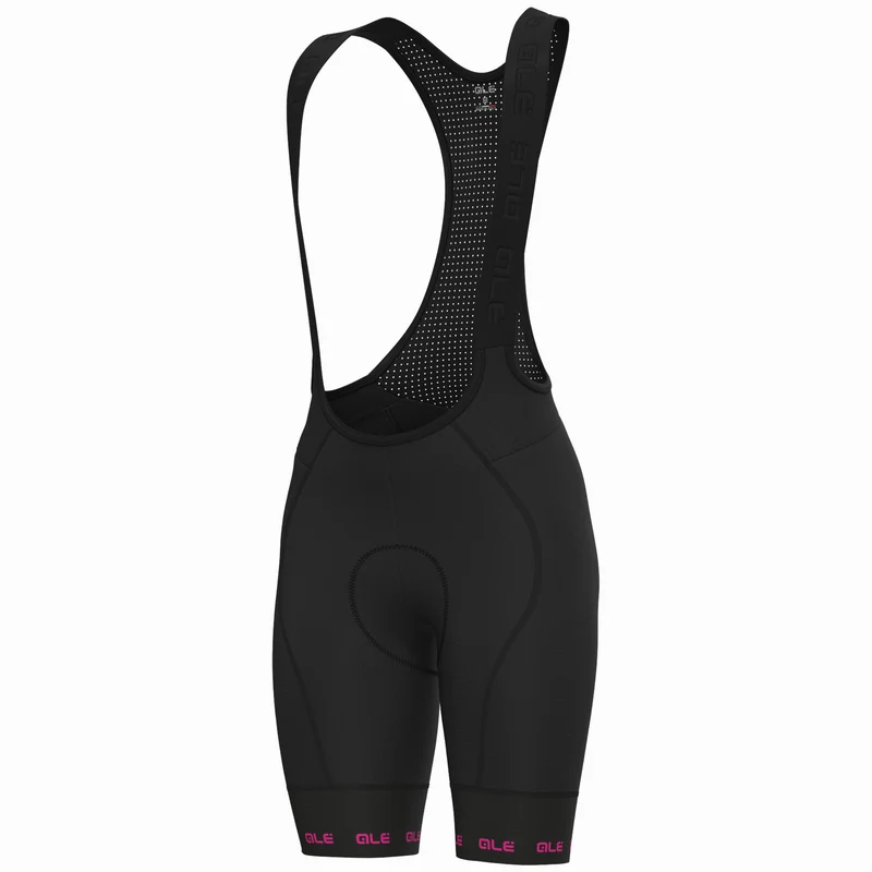 Salopette donna Ale PR-E Strada 2.0 - Nero fucsia