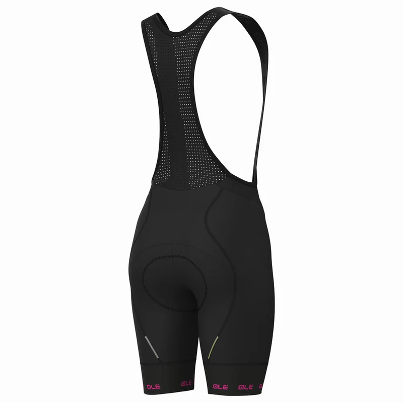 Salopette donna Ale PR-E Strada 2.0 - Nero fucsia