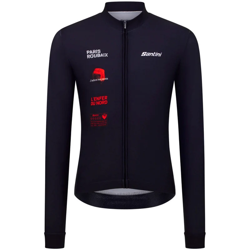Maglia maniche lunghe Santini Paris Roubaix Hauts-de-France 2026