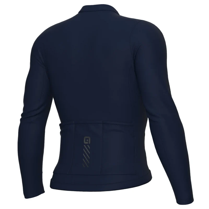 Maglia maniche lunghe Ale Pragma Color Block - Blu