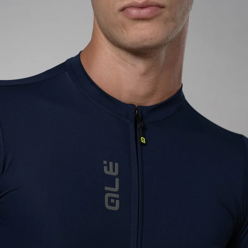 Maglia maniche lunghe Ale Pragma Color Block - Blu