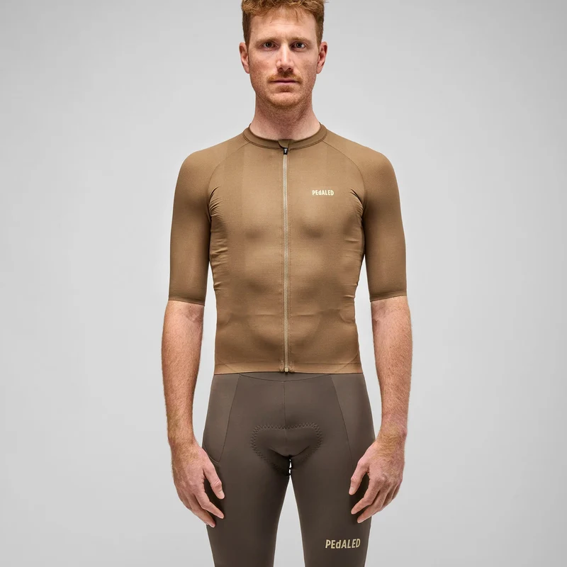 Maglia Pedaled Element Lightweight - Marrone