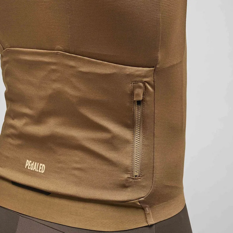 Maglia Pedaled Element Lightweight - Marrone