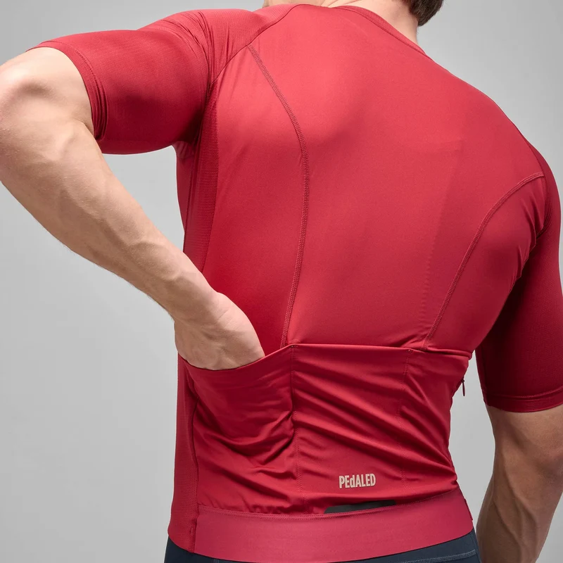 Maglia Pedaled Element Mesh - Rosso