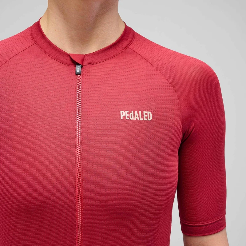Maglia donna Pedaled Element Mesh - Rosso